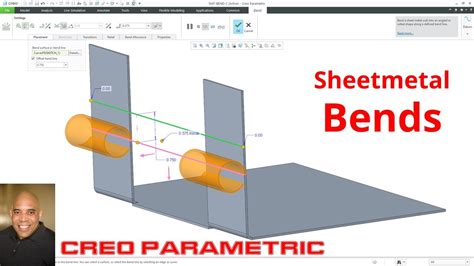 creo bend sheet metal|creo parametric bend.